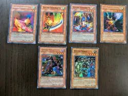 Yu-Gi-Oh TCG Warrior Lot Sasuke Samurai Strike Ninja Exiled Force 13 Cards - Image 1