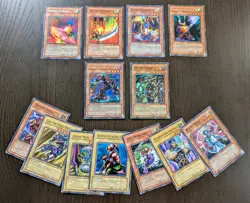 Yu-Gi-Oh TCG Warrior Lot Sasuke Samurai Strike Ninja Exiled Force 13 Cards - Image 2