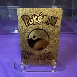 Pokemon Charizard V Gold Foil Card - Image 2