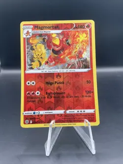 Magmortar 020/172 Reverse Holo Rare Pokemon Brilliant Stars TCG Card 2022 - Image 1