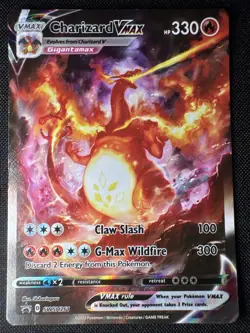 Charizard VMAX SWSH261 SWSH Promo Cards Holo Micro Crease See Pictures - Image 1