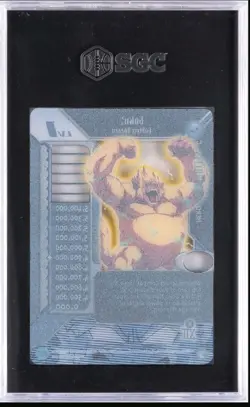 Dragon Ball Goku Golden Oozaru Atari Promo Card SGC Ultra Rare Graded 8.5 Crack* - Image 2