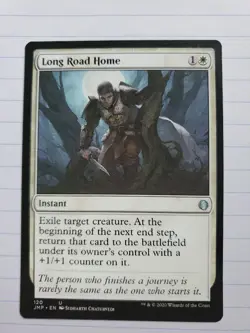 MTG Magic The Gathering Card Long Road Home Instant White Jumpstart 2020 - Image 1
