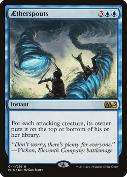 MTG Aetherspouts ** Magic 2015 ** English (NM) - Image 1