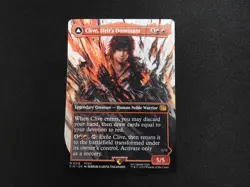 Clive, Ifrit's Dominant 0318 Borderless NM [Final Fantasy] Mtg Free Tracking! - Image 1
