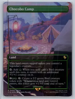 Chocobo Camp (Borderless) Commander: Final Fantasy Foil - Image 1