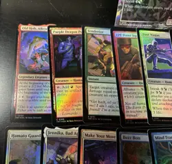 MTG Teenage Mutant Ninja Turtles Lot Of 17 Uncommon & Common (ALL FOIL) TMNT - Image 2