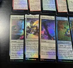 MTG Teenage Mutant Ninja Turtles Lot Of 17 Uncommon & Common (ALL FOIL) TMNT - Image 3