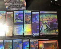 MTG Teenage Mutant Ninja Turtles Lot Of 17 Uncommon & Common (ALL FOIL) TMNT - Image 5