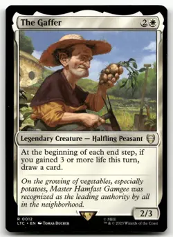 The Gaffer #12 (NM) Lord of the Rings LTC Magic MTG - Image 1