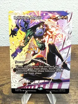 Relentless Assault (Borderless) Marvel Universe Eternal-Legal Regular - Image 1