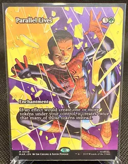 Magic The Gathering - Marvel’s Spider-man: Parallel Lives Borderless Mythic - Image 1