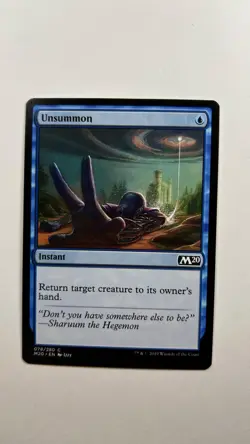 MTG Core set 2020 Unsummon 078/280 Magic the Gathering - Image 1