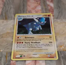 Pokemon Rampardos 33/123 Mysterious Treasures Holo Rare Stage 2 120 HP - Image 2