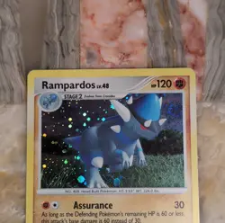 Pokemon Rampardos 33/123 Mysterious Treasures Holo Rare Stage 2 120 HP - Image 3