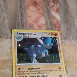 Pokemon Rampardos 33/123 Mysterious Treasures Holo Rare Stage 2 120 HP - Image 4