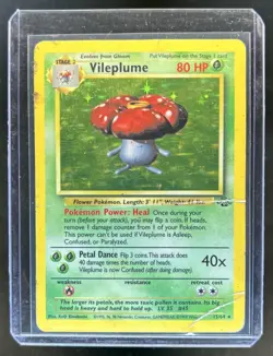 1999 Pokemon Jungle Vileplume Holo #15/64 - Image 1