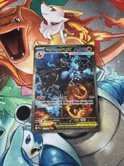 2025 Pokemon Phantasmal Flames Mega Charizard x EX 125/094 SIR - Image 1