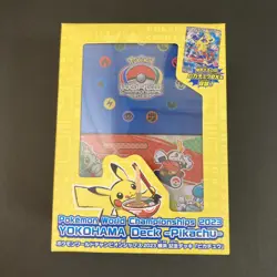 Pokemon Card World Championship 2023 Yokohama Deck Pikachu Japanese Game - Image 1