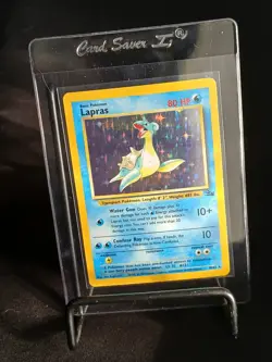 Lapras - Pokemon Fossil 10/62 - Holo - Ungraded (MP) - Image 1