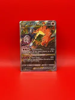 Charizard VSTAR SWSH262 Full Art Holo Pokemon TCG Promo Card Near Mint Condition - Image 1