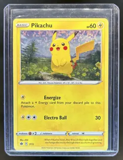 2022 Pokemon McDonald's Match Battle Pikachu #7/15 - Image 1