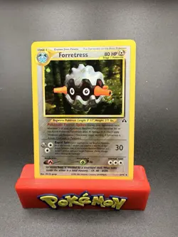 NM 2001 Forretress 2/75 Neo Discovery Non Holo Rare - Vintage Pokemon TCG - Image 1