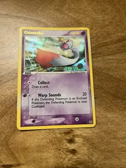 Pokemon Chimecho EX Emerald 12/106 Holo Basic Psychic 70HP Nintendo 2005 - Image 1