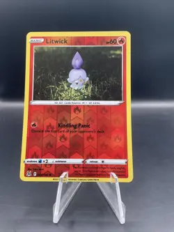 Litwick Lost Origin Reverse Holo Pokemon TCG 024/196 Sword & Shield SWSH11 - Image 1