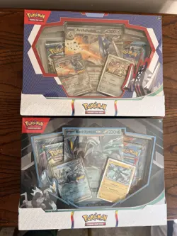 Pokemon EX Box Bundle – Black Kyurem Melmetal Reshiram & Archaludon – Sealed TCG - Image 1