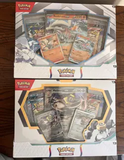 Pokemon EX Box Bundle – Black Kyurem Melmetal Reshiram & Archaludon – Sealed TCG - Image 2