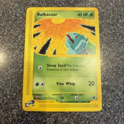 Bulbasaur 95/165 Expedition Base Pokemon Vintage WOTC 2002 NM - Image 1