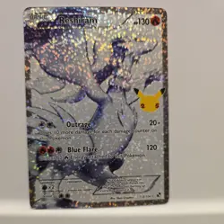 Pokemon TCG Reshiram Celebrations Classic Collection Holo 113/114 Basic 130 HP … - Image 1