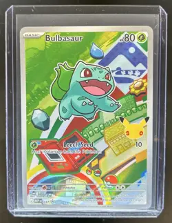 2025 Pokemon MEP Black Star Promos Bulbasaur #037 - Image 1