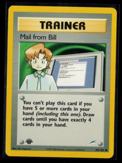 Mail From Bill 105/105 1st Edition Common Neo Destiny WOTC Pokemon TCG Near Mint - Image 1
