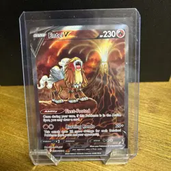 Entei V - GG36/GG70 - Pokemon Crown Zenith Galarian Gallery Ultra Rare NM - Image 1