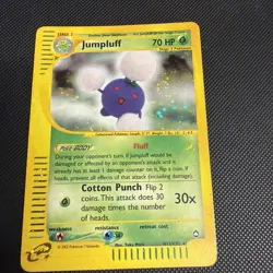 Pokemon Jumpluff Holo Rare Aquapolis H13/H32 2002 LP SWIRL!! - Image 1