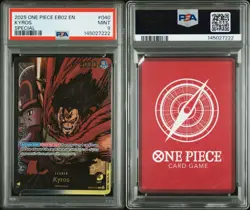 Kyros EB02 Gold Leader PSA 9 - One Piece Anime 25th Collection English - Image 3