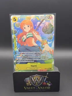 One Piece Nami SR Alt Art EB03-053 English NM Heroines - Image 1