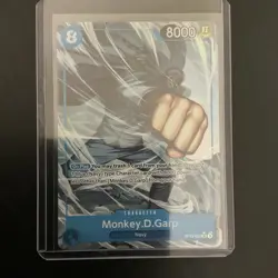 Monkey.D.Garp OP12-056 Alternate Art Foil Super Rare Legacy 8000 Power 8 Cost - Image 1