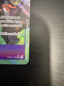 Foxy EB04-036 SR Alternate Art The Azure Sea’s Seven One Piece NM - Image 5