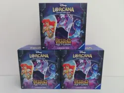 (3) Lot 2024 Disney Lorcana Ursula's Return Illumineer's Trove Sealed Box - Image 1