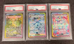 PSA10 Sylveon ex SAR sv8a Terastal Festival ex SAR Eeveelution Pokemon Card TCG - Image 1