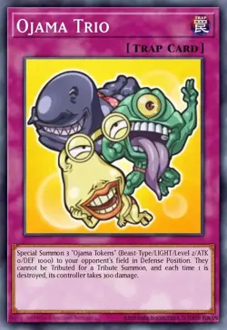 BLMM-EN010 Ojama Trio Chibi Art Starlight Rare YuGiOh Preorder - Image 1