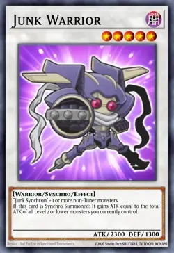 BLMM-EN009 Junk Warrior Chibi Art Starlight Rare YuGiOh Preorder - Image 1
