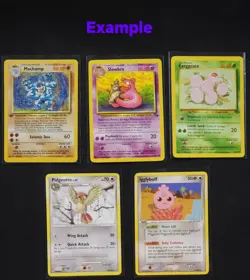 Pokemon Tcg Vintage/Wotc Mystery Mini Custom 5 Card (Random Mixed) #5 - Image 1