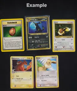 Pokemon Tcg Vintage/Wotc Mystery Mini Custom 5 Card (Random Mixed) #5 - Image 3