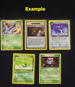 Pokemon Tcg Vintage/Wotc Mystery Mini Custom 5 Card (Random Mixed) #5 - Image 5
