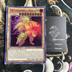 Yugioh Helshaddoll Hollow GFTP-EN007 Ultra Rare 1st Ed NM - Image 1
