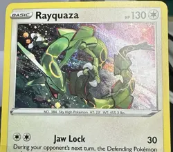 Rayquaza SWSH029 SWSH: Sword & Shield Promo NM Pokemon Card Holo TCG - Image 3